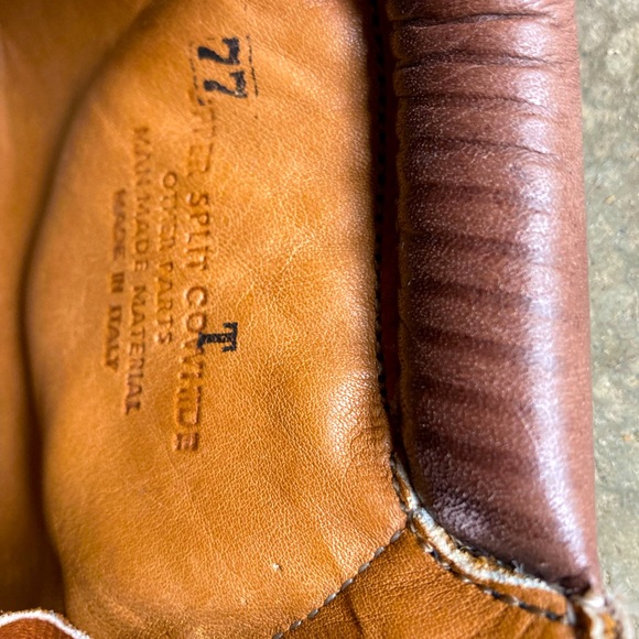 Vasque + Vibram Vintage Italian Leather Hiking Boots - Women’s size 6 - Picture 4 of 9